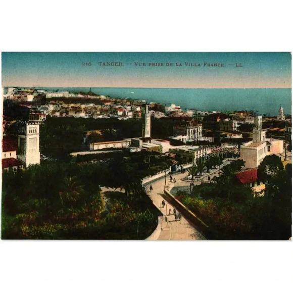 American Vintage Other - 216 Tanger Vue Prise De La Villa Fance - LL Postcard